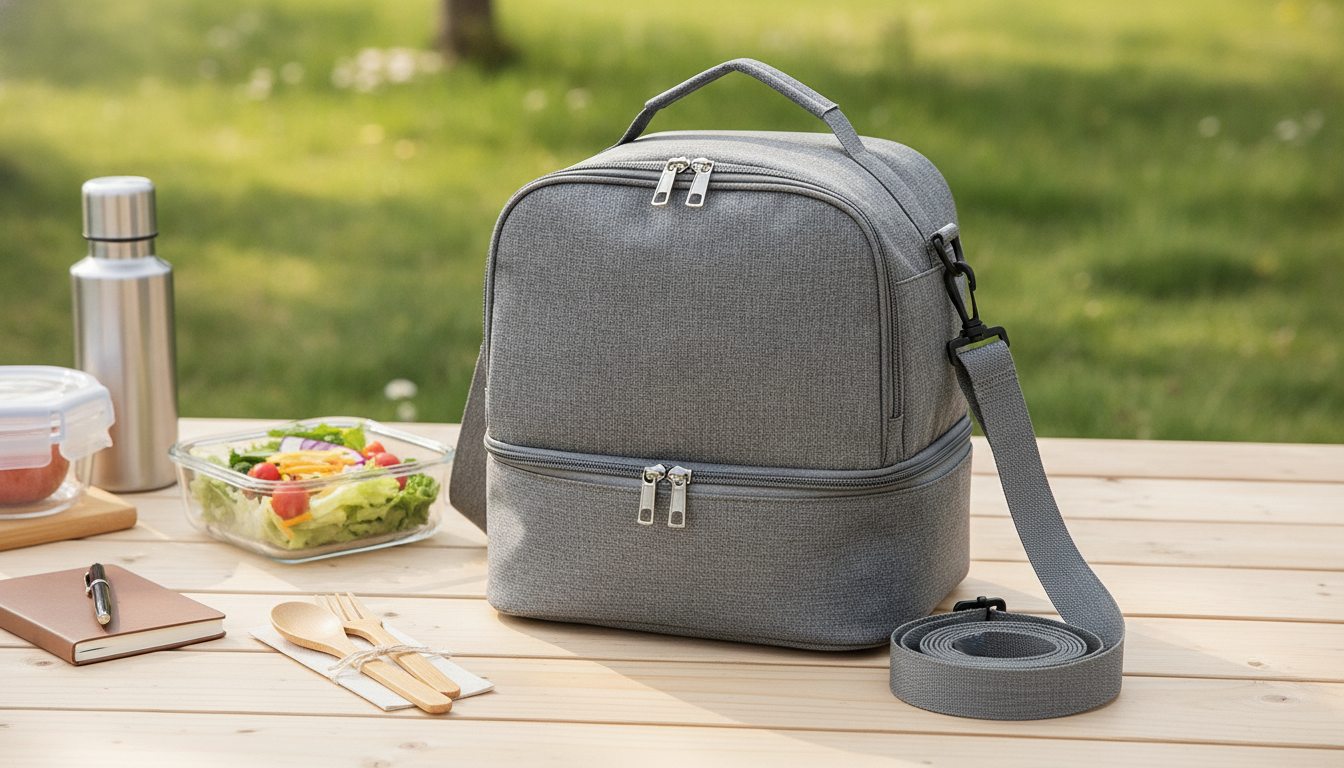 Double Layer Insulated Lunch Bag: Pack Smarter Daily